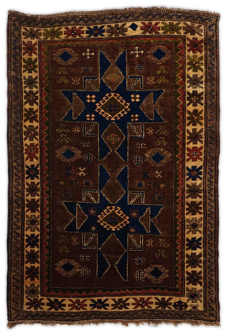 Alter Türkischer Orientteppich | 205 cm x 142 cm | Nr. Z-678