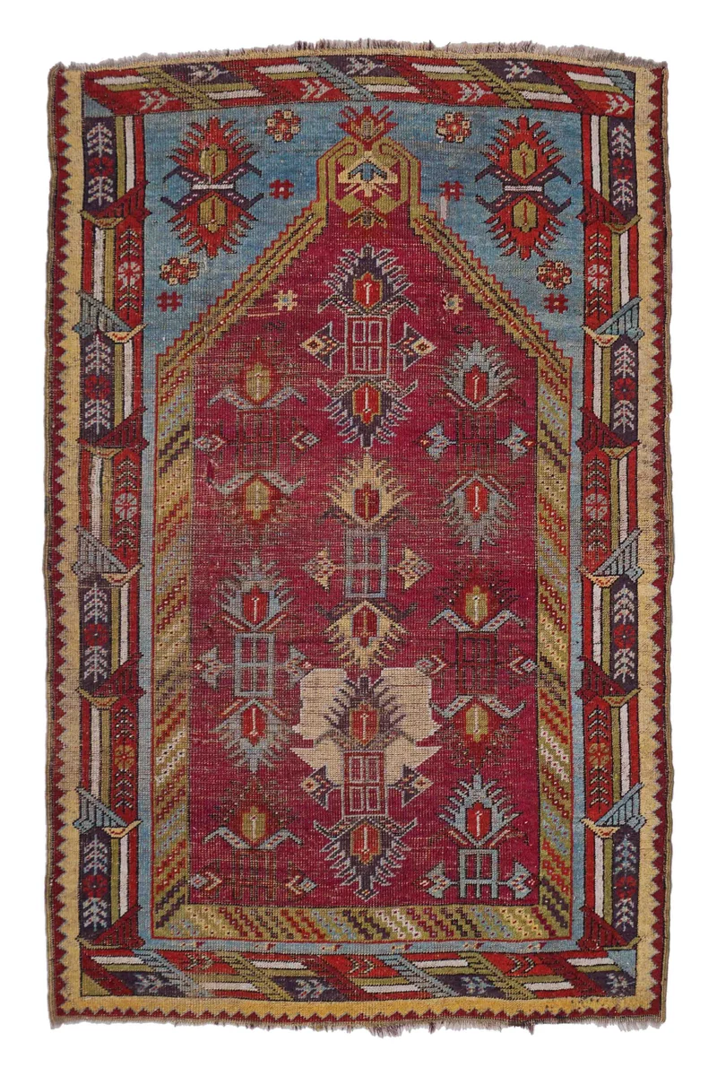 Alter Türkischer Orientteppich | 158 x 100 cm | Nr. 12147