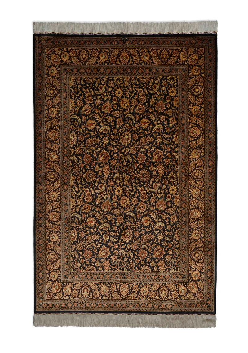 Ghom aus reiner Seide | 195 x 129 cm | Nr. 360395