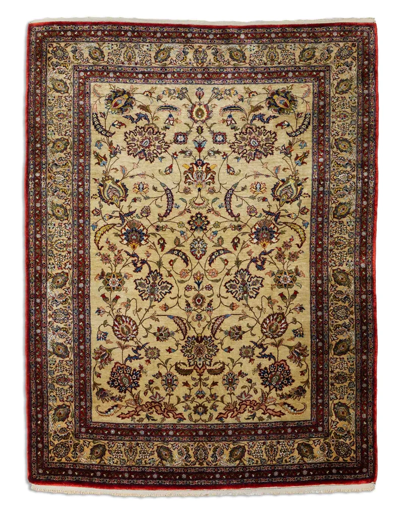 Ghom aus reiner Seide | 156 x 120 cm | Nr. 18281