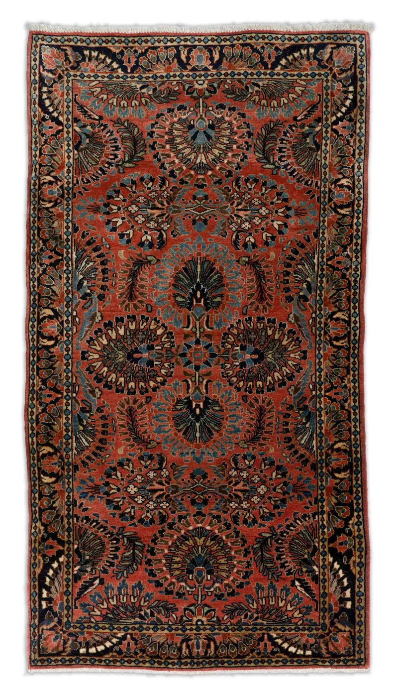 Antiker Re-Import Sarough | 148 x 79 cm | Nr. 19037
