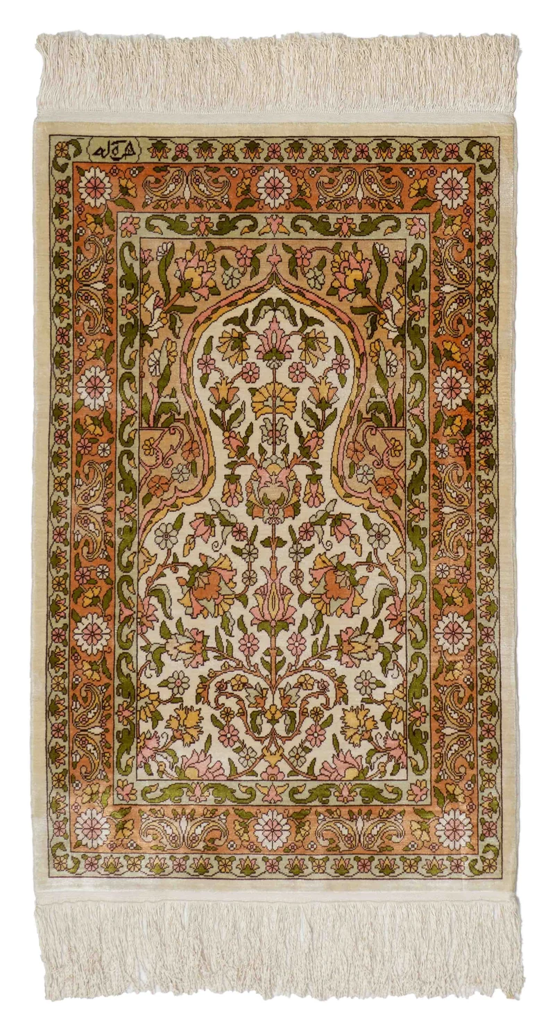 Hereke aus reiner Seide | 78 x 49 cm | Nr. 19186