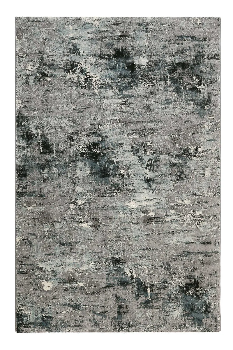 Esprit Teppich Grau Türkis Kurzflor "Vintage Feels"