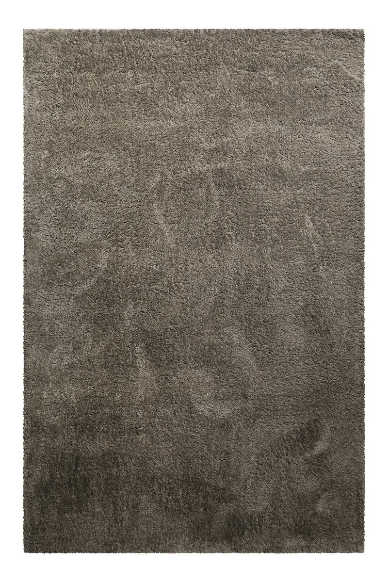 Teppich Taupe Hochflor B-Ware "Lola" Homie Living