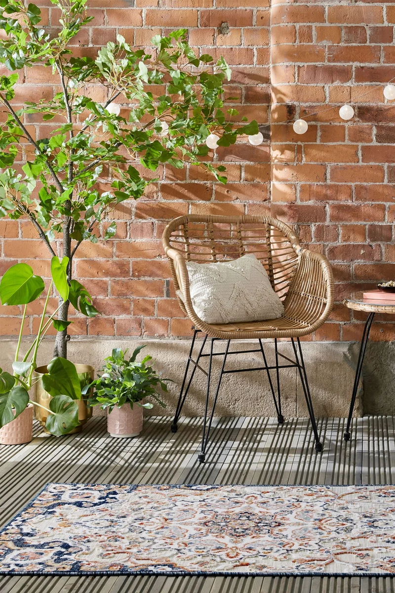 Outdoor-Teppich Floral-Klassik, UV-beständig IVAN
