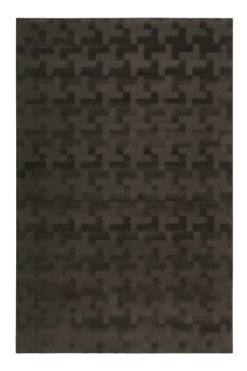 Esprit Teppich Grau Anthrazit aus Wolle "Craft"