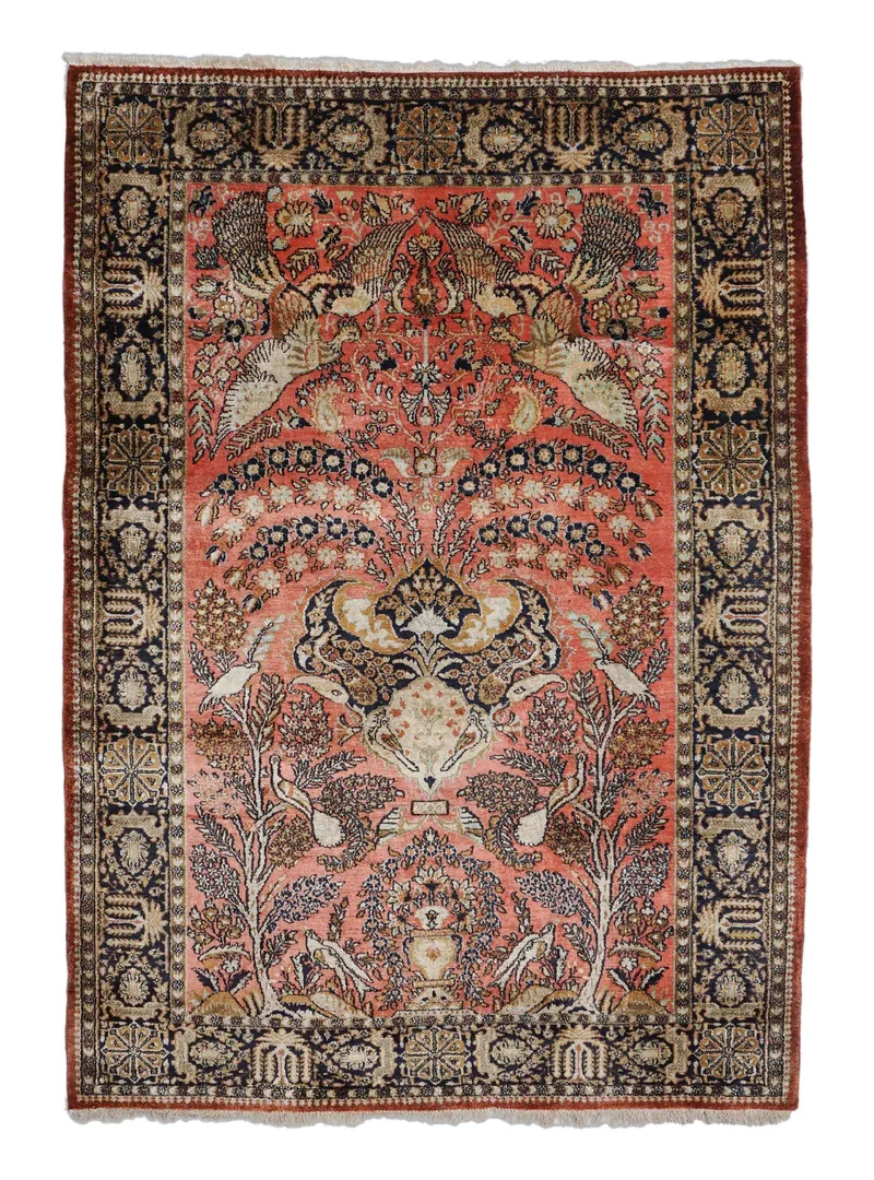 Ghom aus reiner Seide | 160 x 114 cm | Nr. 18930