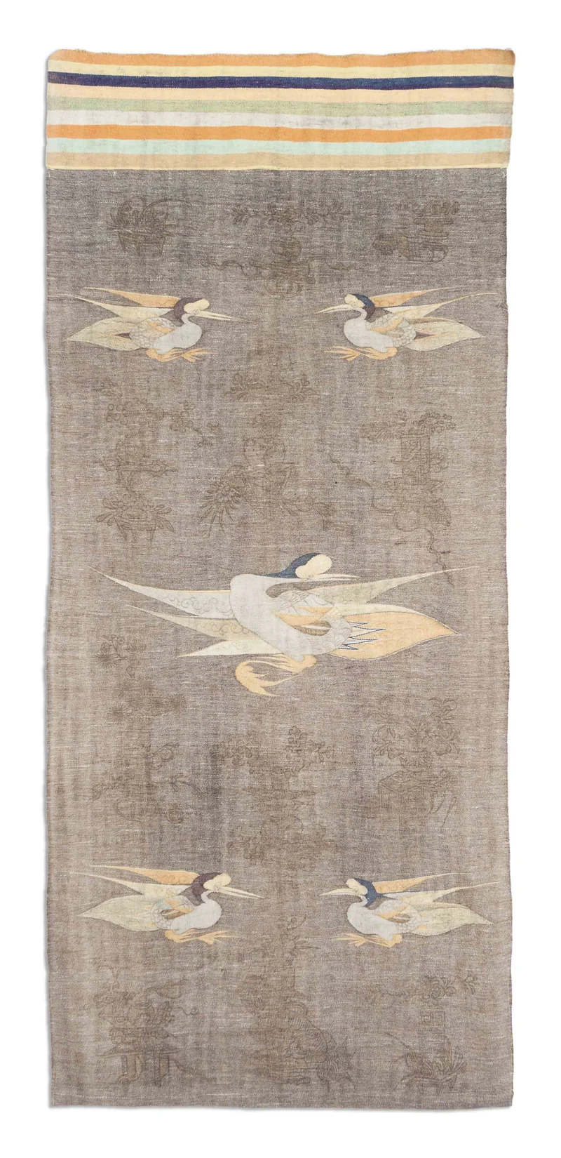 Antiker Japanischer Kelim | 265 x 116 cm | Nr. 16297