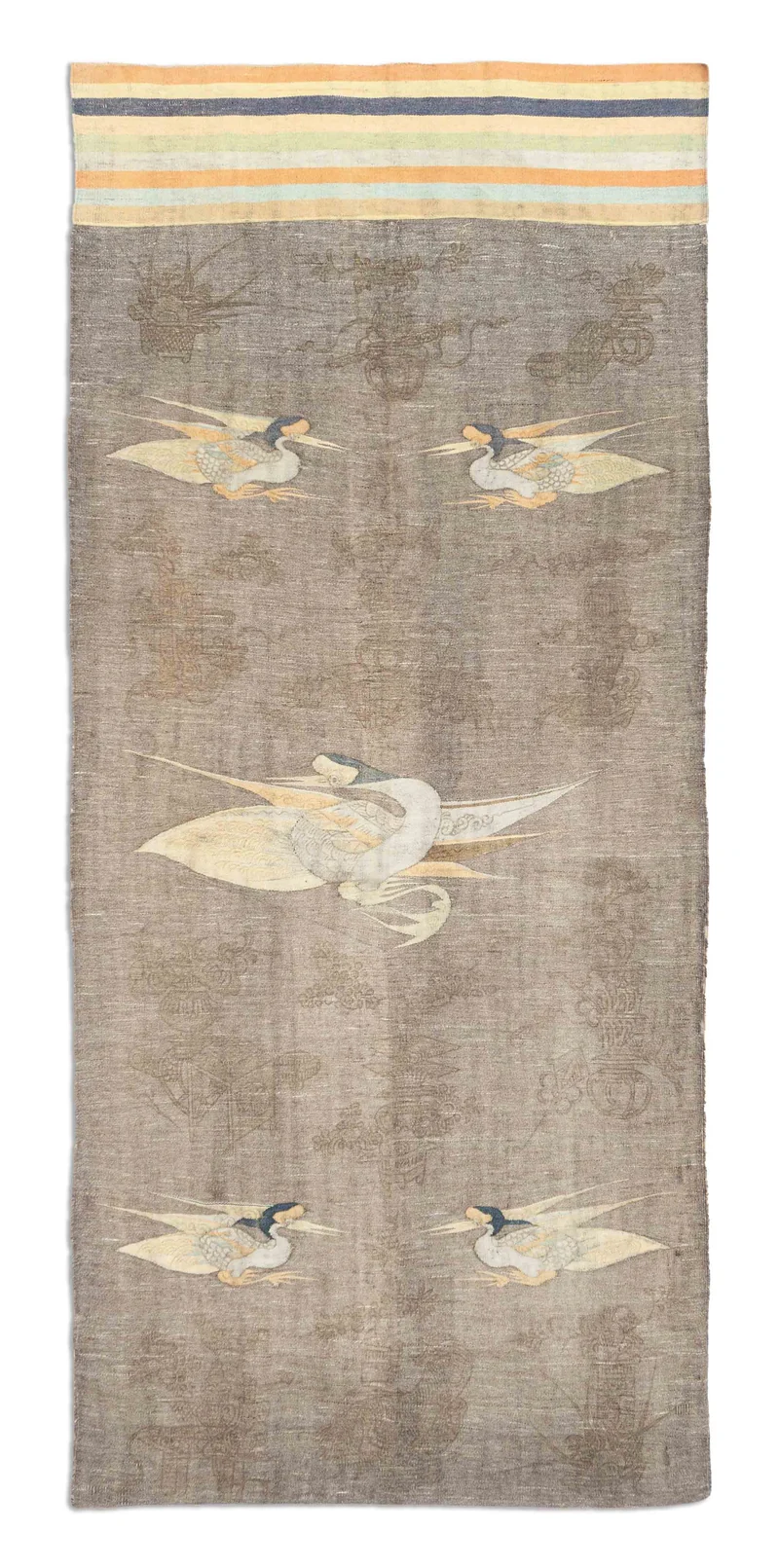Antiker Japanischer Kelim | 265 x 117 cm | Nr. 16296