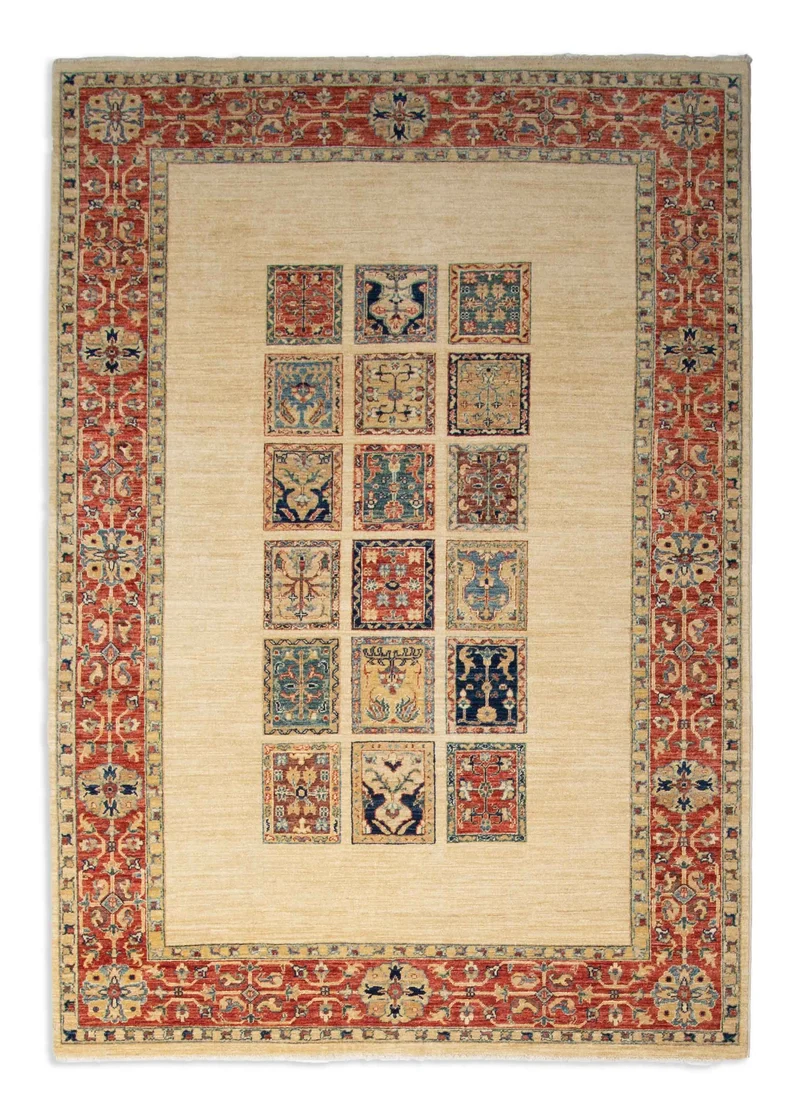 Bakhtiari Feldermuster Teppich | 241 x 171 cm | Nr. 267043
