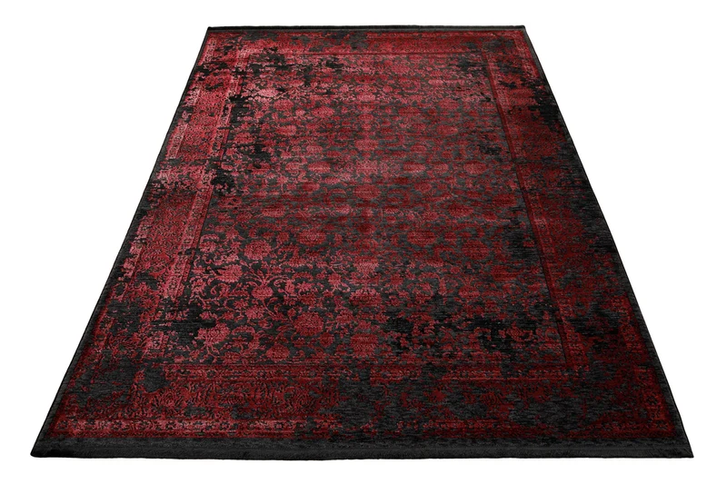 160x230 cm Teppich Wohnzimmer Rot