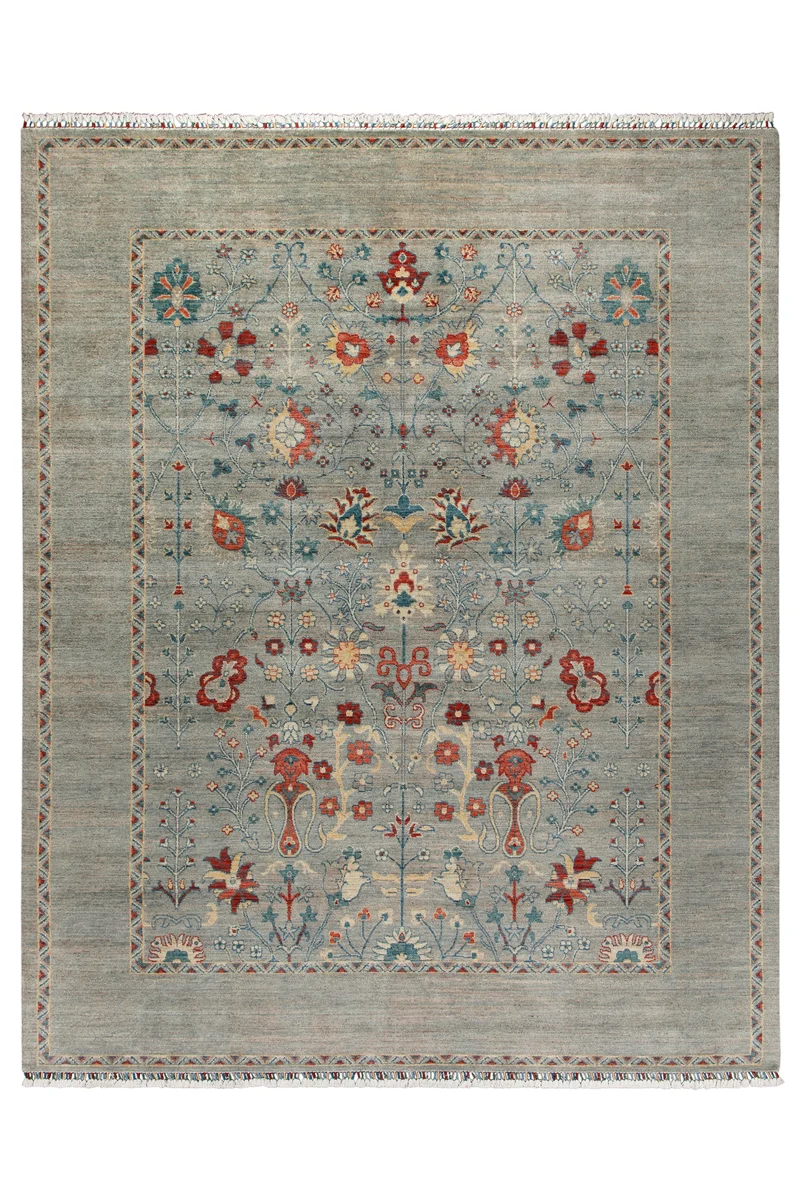 Loribaft Teppich 100 % Schurwolle 245x305 cm