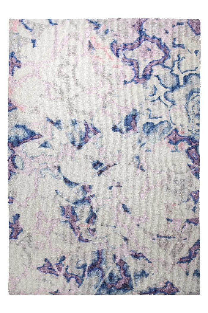 Esprit Teppich 115x170 cm Weiß "Crystal Flower"