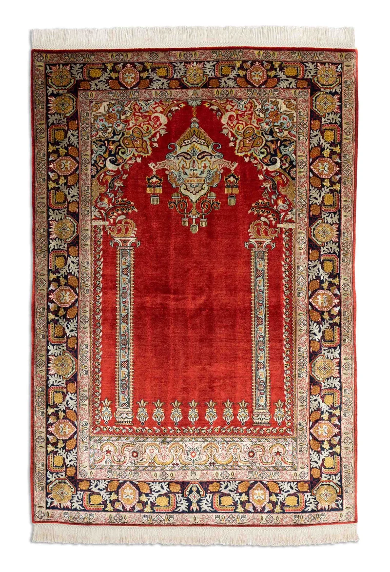 Ghom aus reiner Seide | 150 x 101 cm | Nr. 17667
