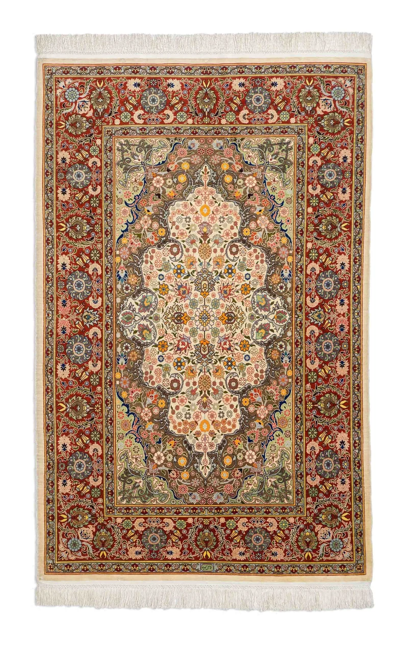 Hereke aus reiner Seide | 144 x 92 cm | Nr. 17641