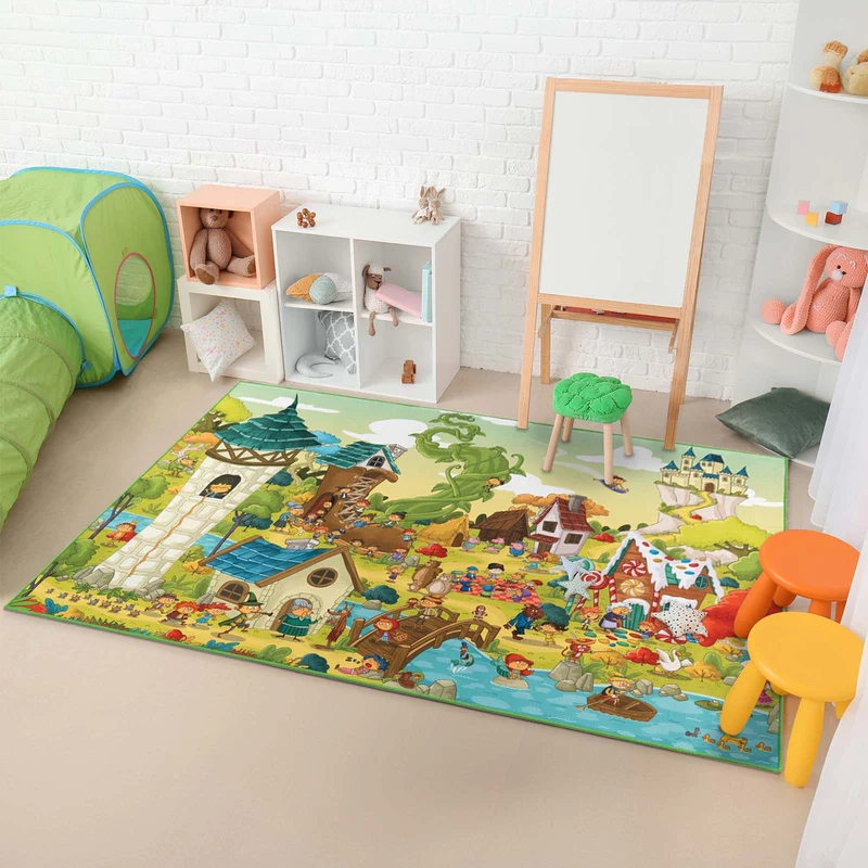 Fresh Kids Kinderteppich Märchen Multi Color