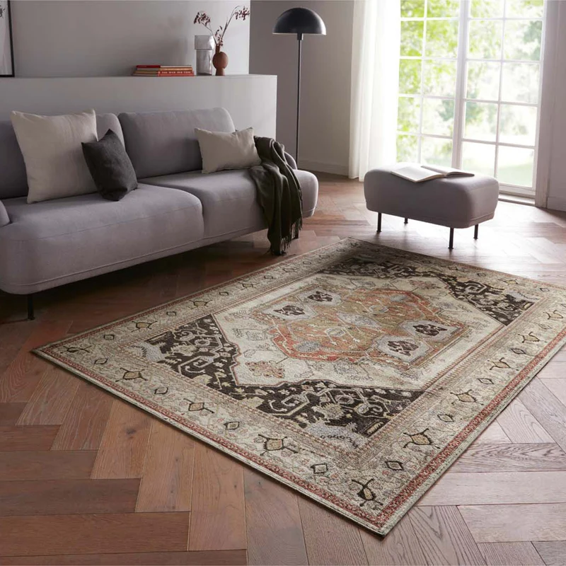Moderner Orientteppich Palazzo Royal Premium Ardebil creme