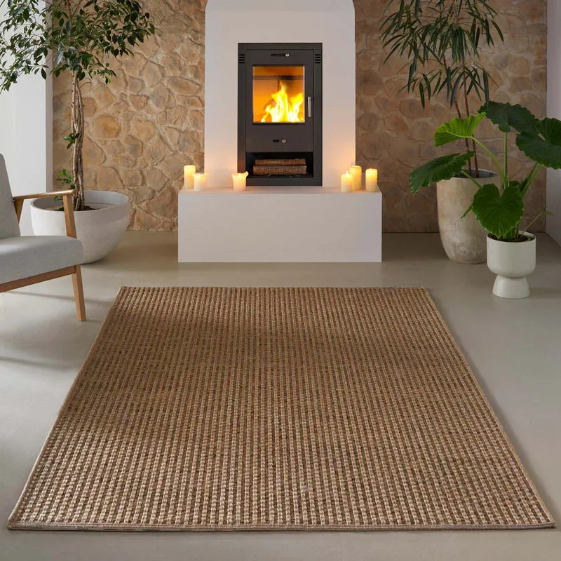 Tara Carpet Sumatra Uni Sisal Jute Look natur
