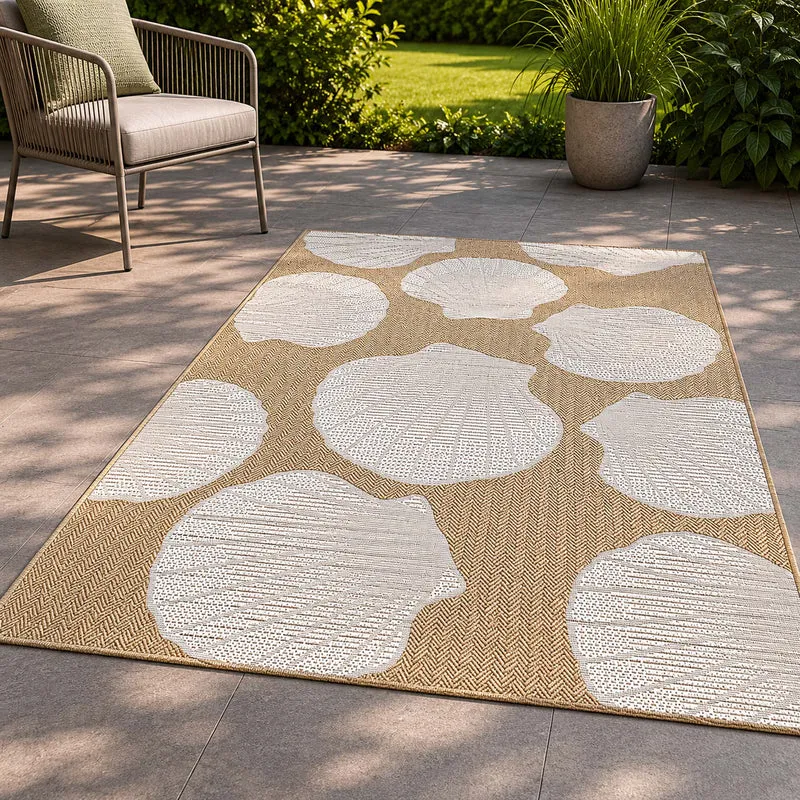 TaraCarpet Regina Shell Wohnzimmer,Schlafzimmer,Esszimmer natur