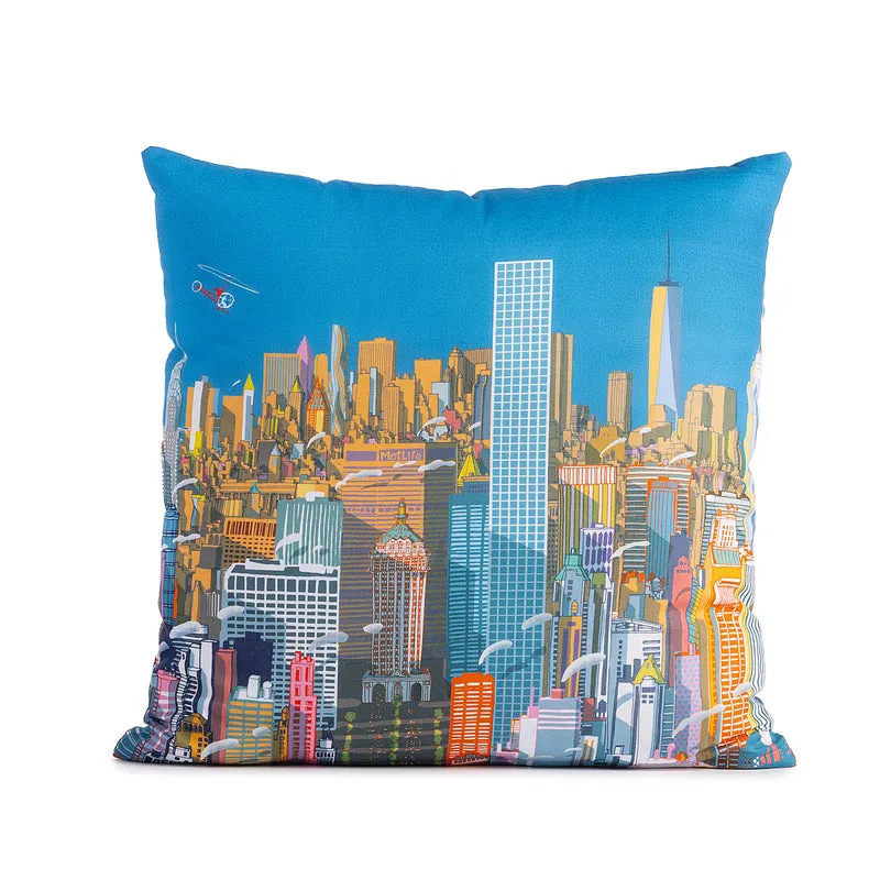 Cuscino arredo New York in Cotone 300 gr