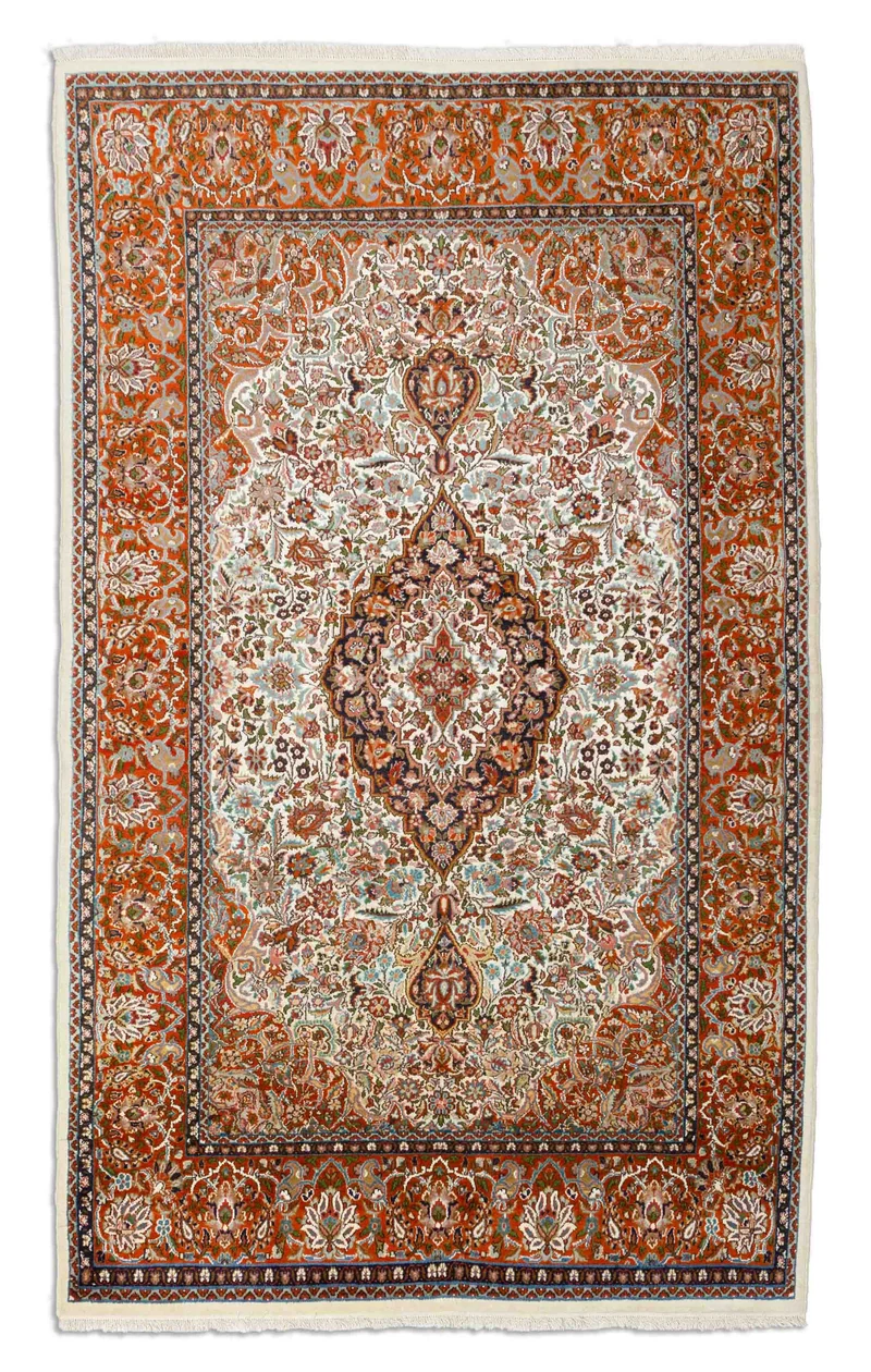 Kaschmir Teppich | 203 x 124 cm | Nr. 18422