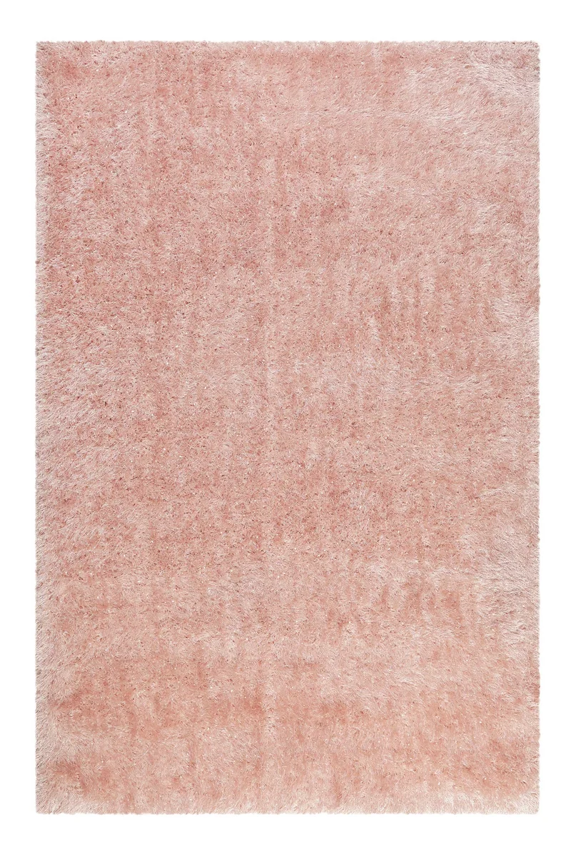 Teppich Rosa glänzend Hochflor "Shiny Touch" WECONhome