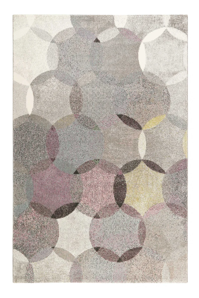 Esprit Teppich Grau Taupe Rosa "Modernina"