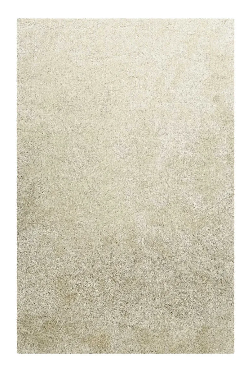 Teppich Creme Beige meliert Hochflor "Pisa" Homie Living