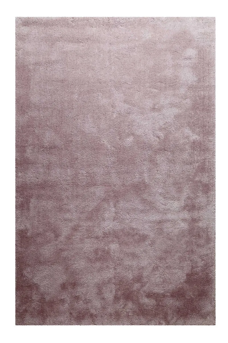 Teppich Altrosa Flieder Hochflor "Pisa " Homie Living