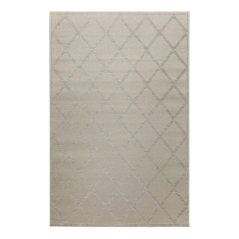 Outdoor Teppich Beige Grau "Bergamo" Homie Living
