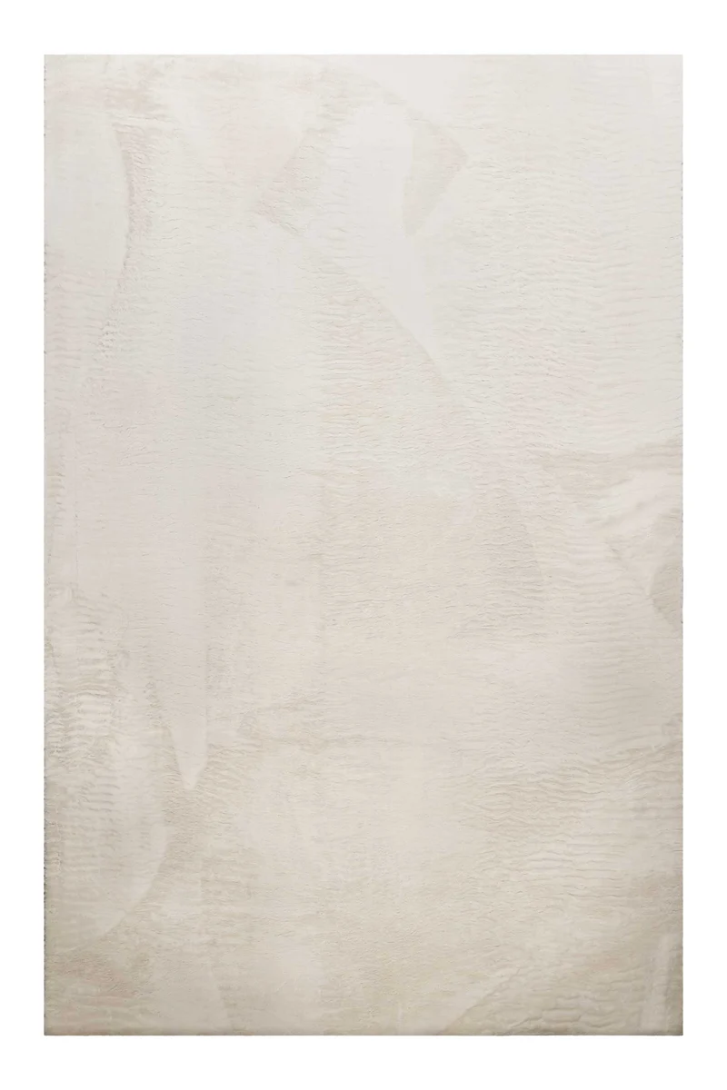 Kunstfell Teppich Creme Beige soft & weich "Villa Rosso" Homie Living