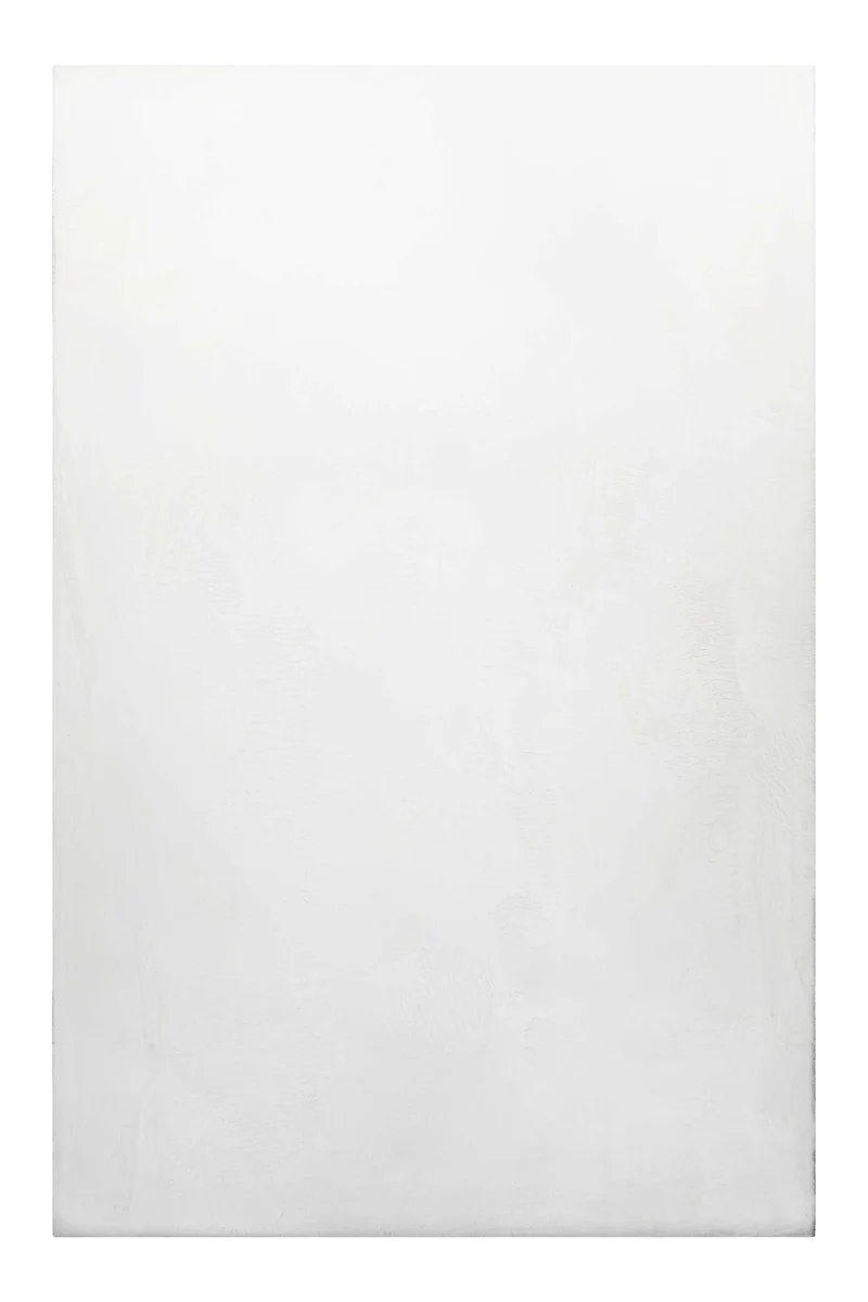 Kunstfell Teppich Creme Weiß soft & weich "Villa Rosso" Homie Living