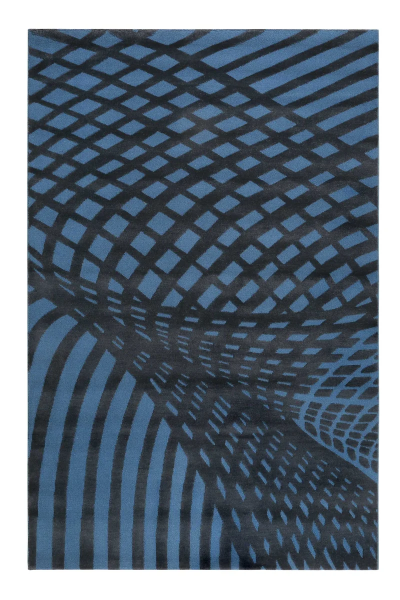 Esprit Wollteppich Blau "Vector"