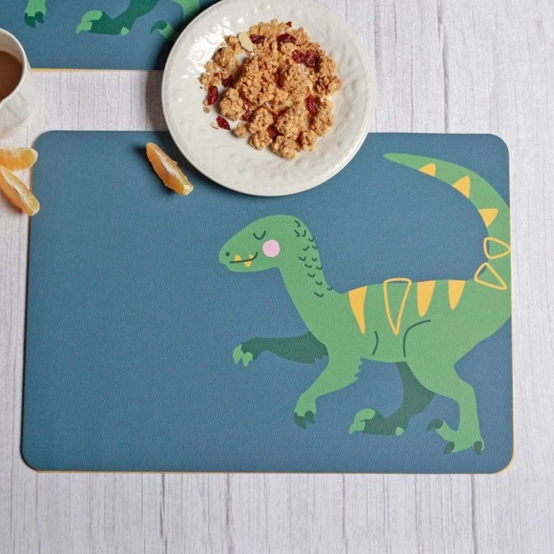 Kids Optic Placemat - Vincent Velociraptor