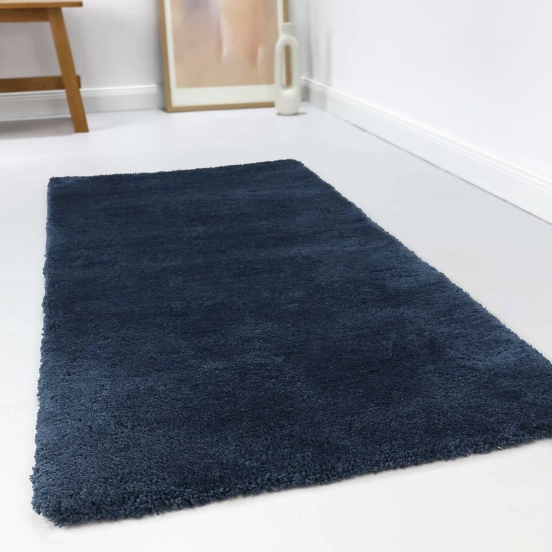 Esprit Teppich Dunkelblau Hochflor "Relaxx"