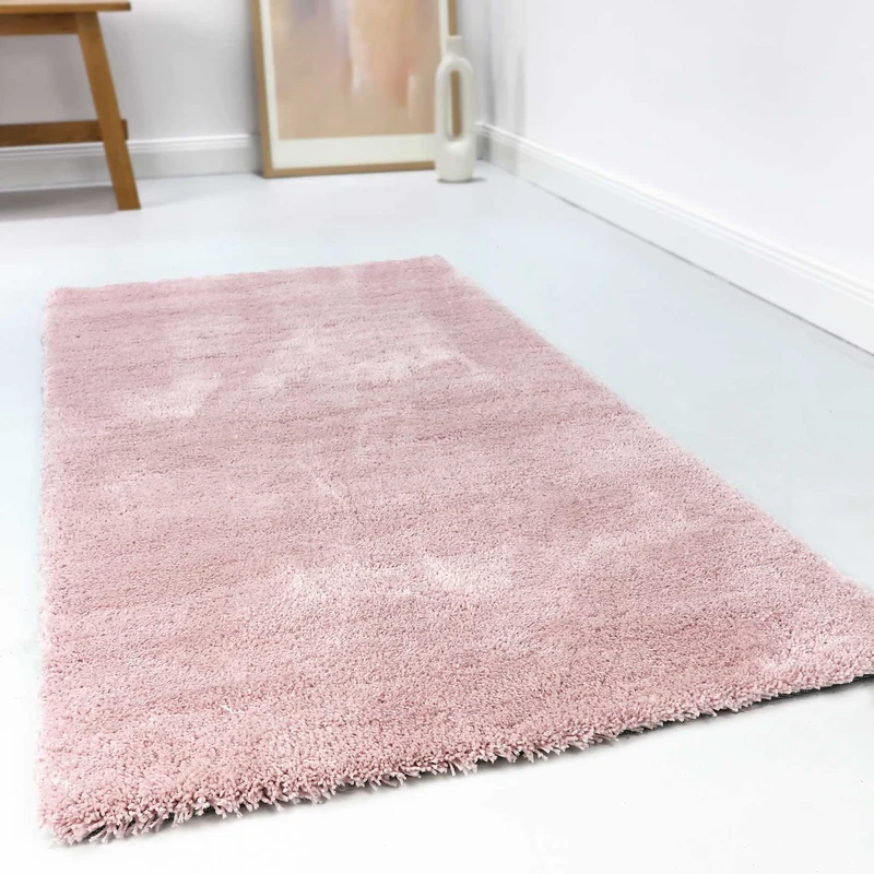 Esprit Teppich Rosa Hochflor "Relaxx "