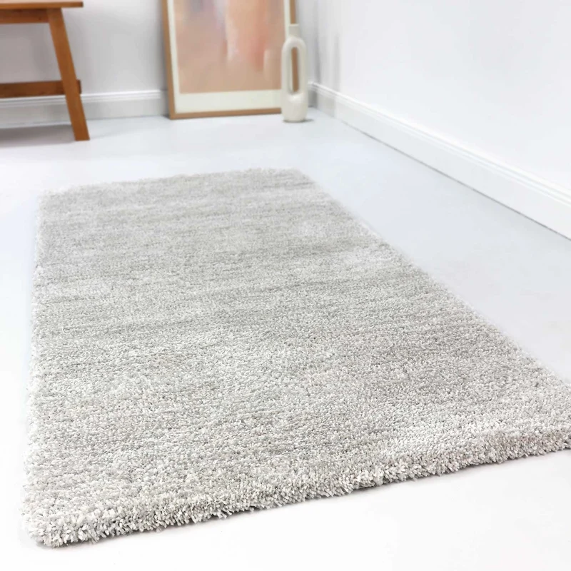 Esprit Teppich Hellgrau Creme meliert Hochflor "Relaxx"