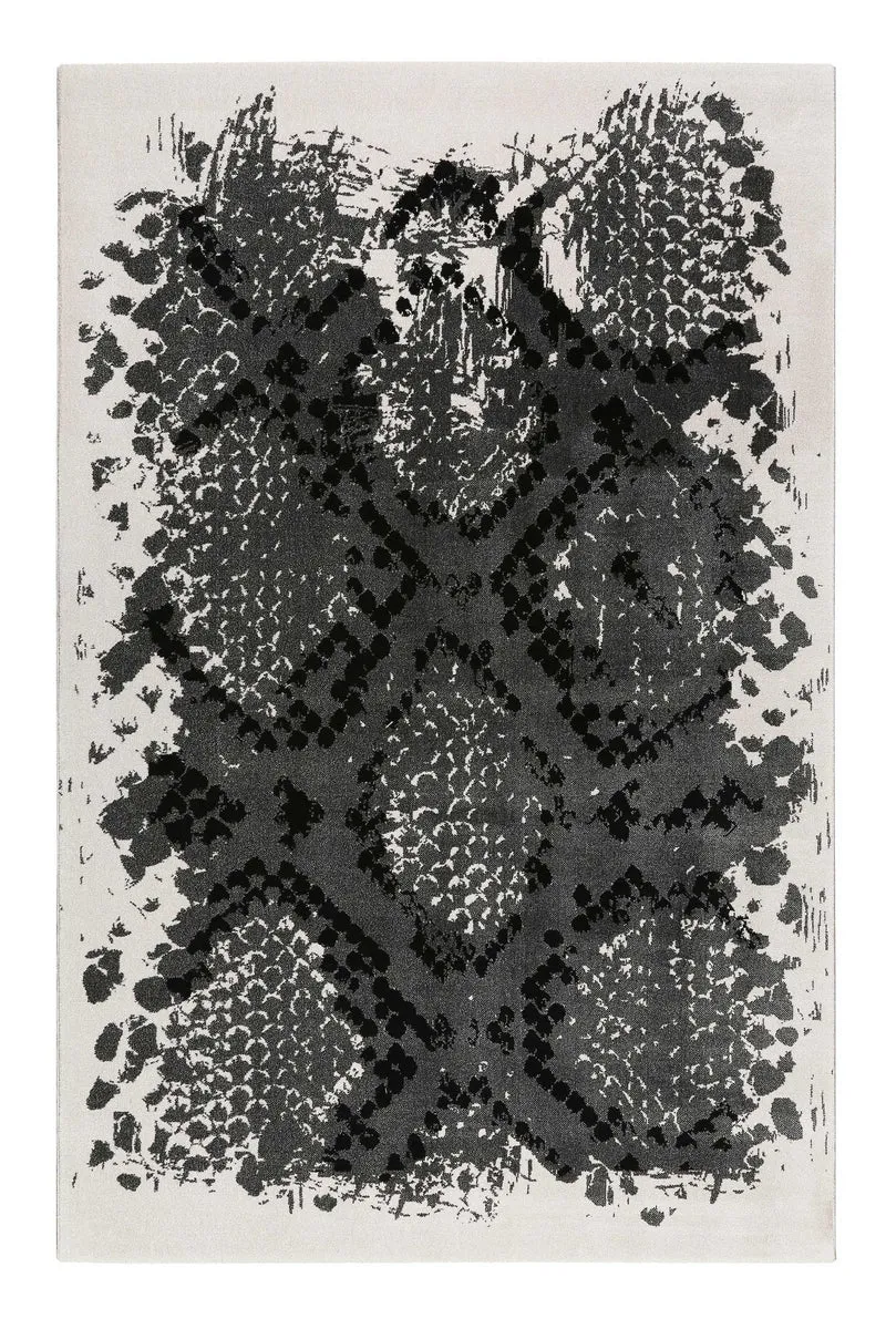 Teppich Grau Silber Kurzflor "Phyton" WECONhome