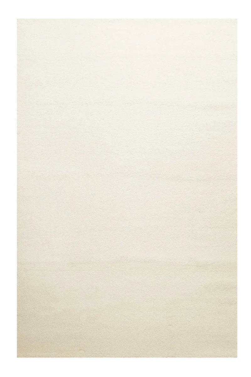 Teppich Creme Weiß Kurzflor "Lido" Homie Living