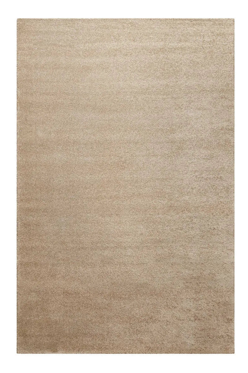Teppich Sand Beige Kurzflor "Lido" Homie Living