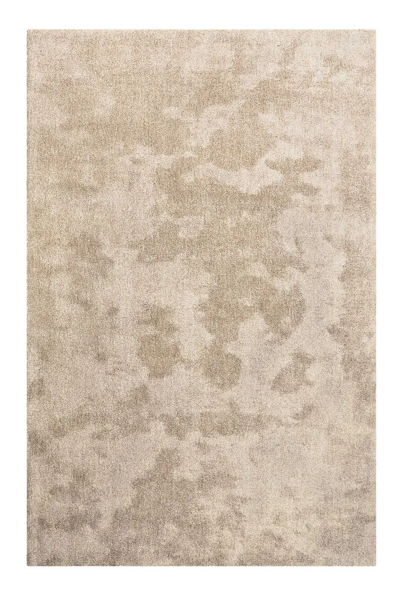 Teppich Beige Sand Hochflor "Sienna" Homie Living