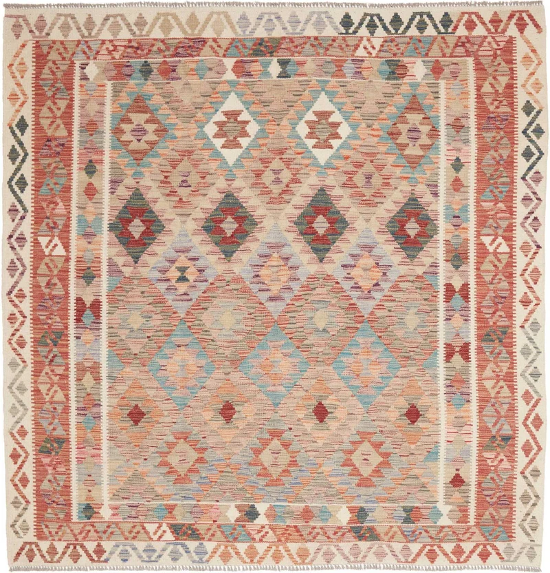 Kelim | 200 x 198 cm | Nr. 12-483955