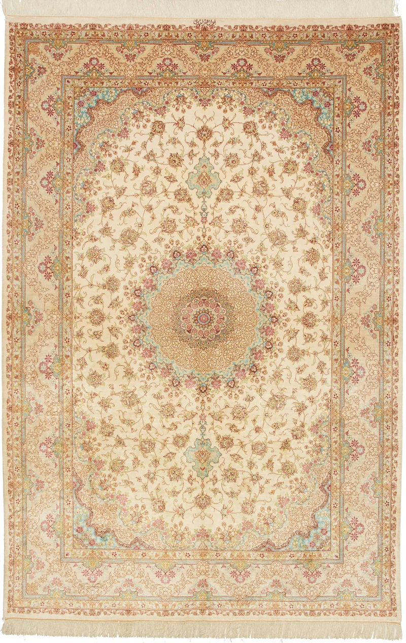 Ghom aus reiner Seide | 236 cm x 156 cm | Nr. Z-4523