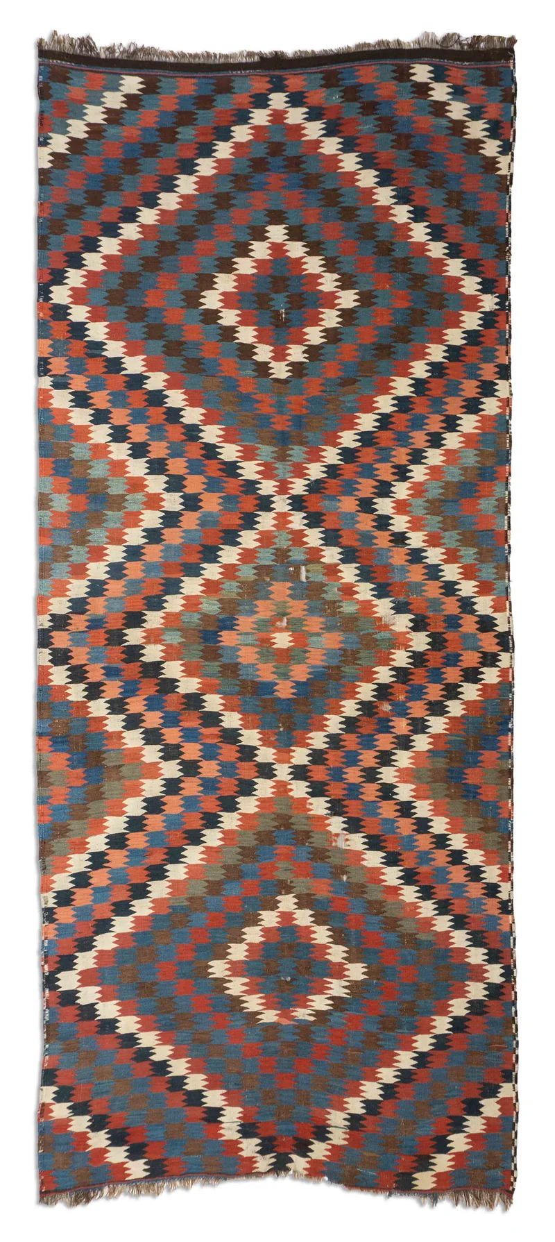 Alter Gharabagh Kelim | 412 x 170 cm | Nr. 8549