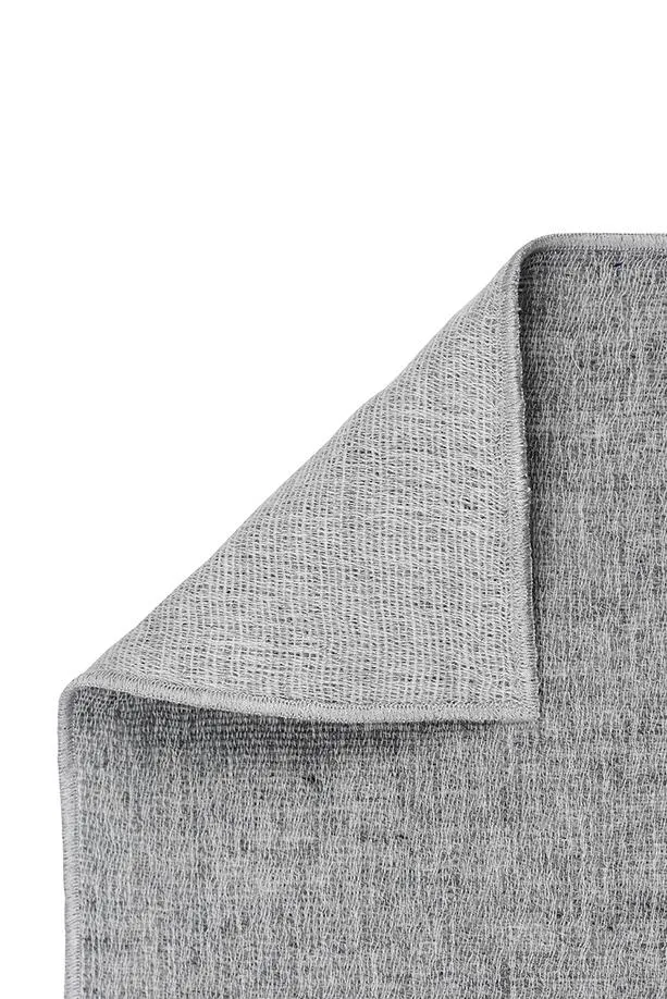 Wool & Cotton Curtains "Mona" in Grey or Dark Grey Color