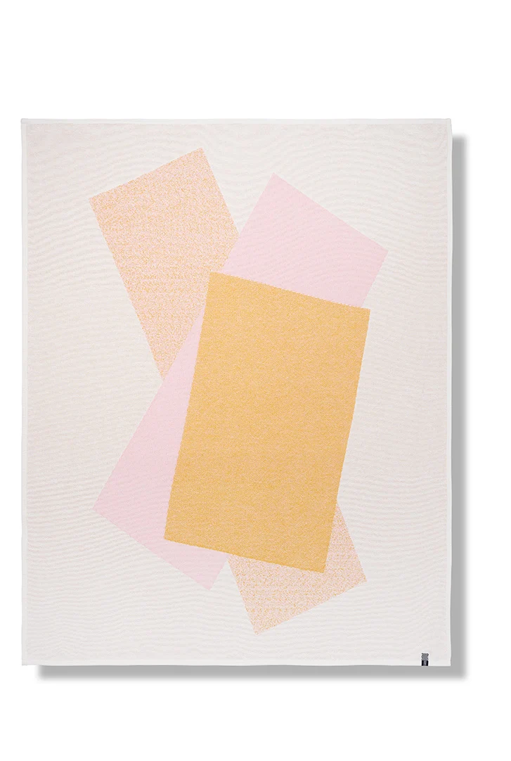 Cotton Blanket “Color Combination 04” by Luzia Hein