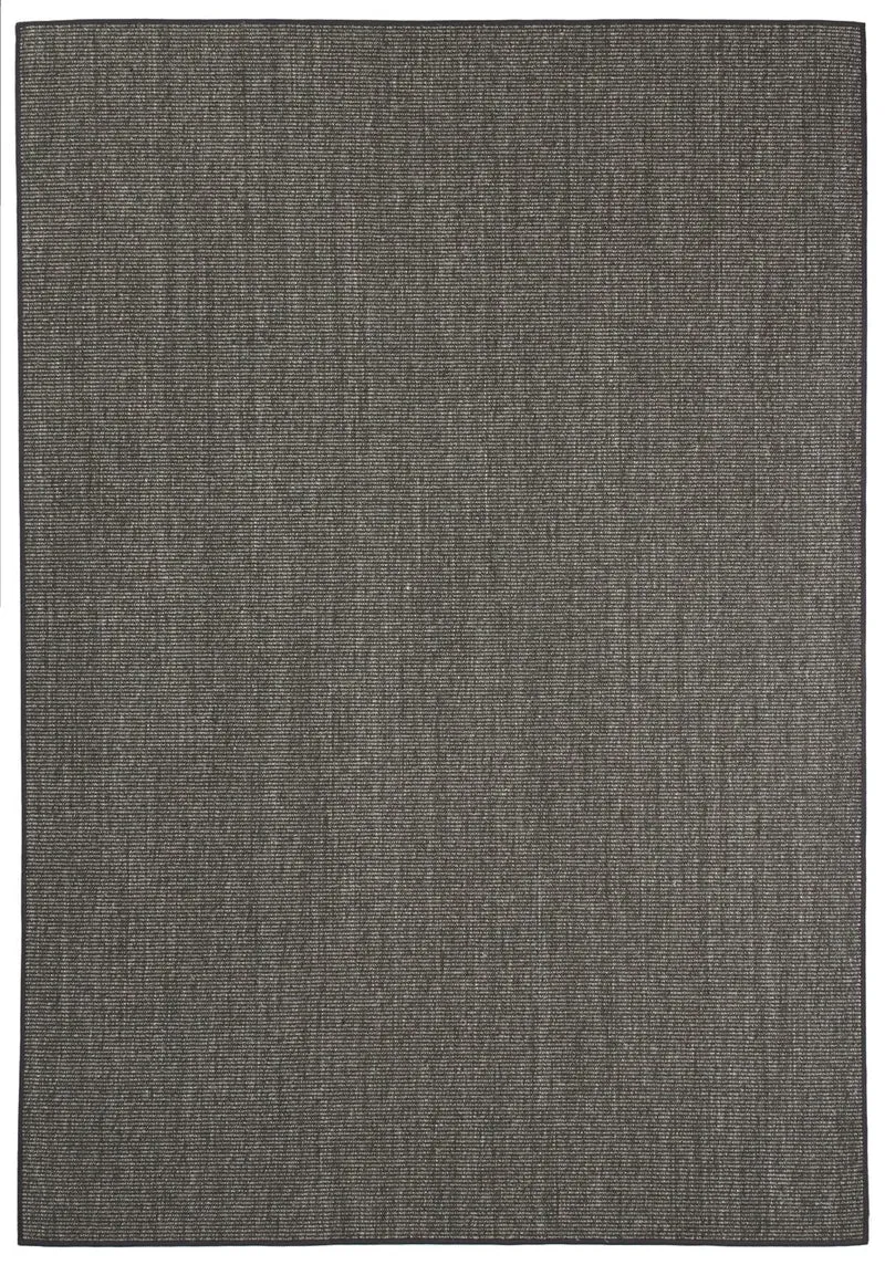 Tappeto Etnico Sisal Boucle Grigio