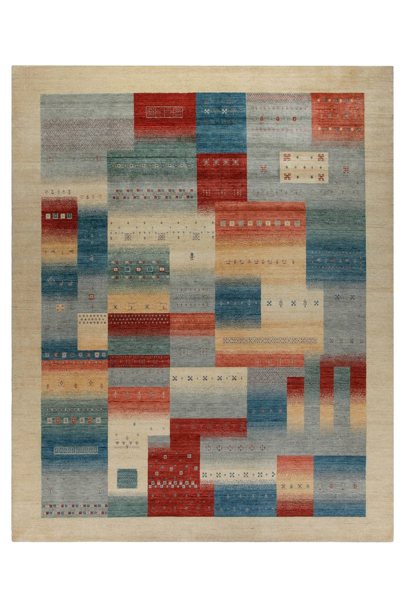 Loribaft Teppich 100 % Schurwolle 245x305 cm