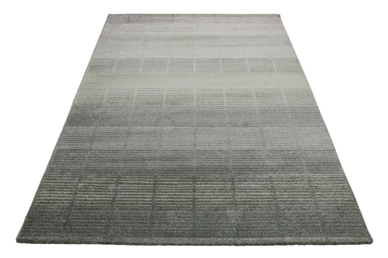 160x230 Teppich Wohnzimmer Grün Farbverlauf
