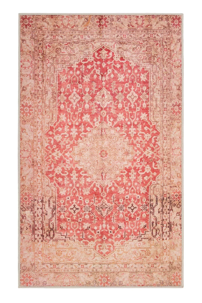 Badteppich Rot Vintage Oriental "Polaroid" WECONhome